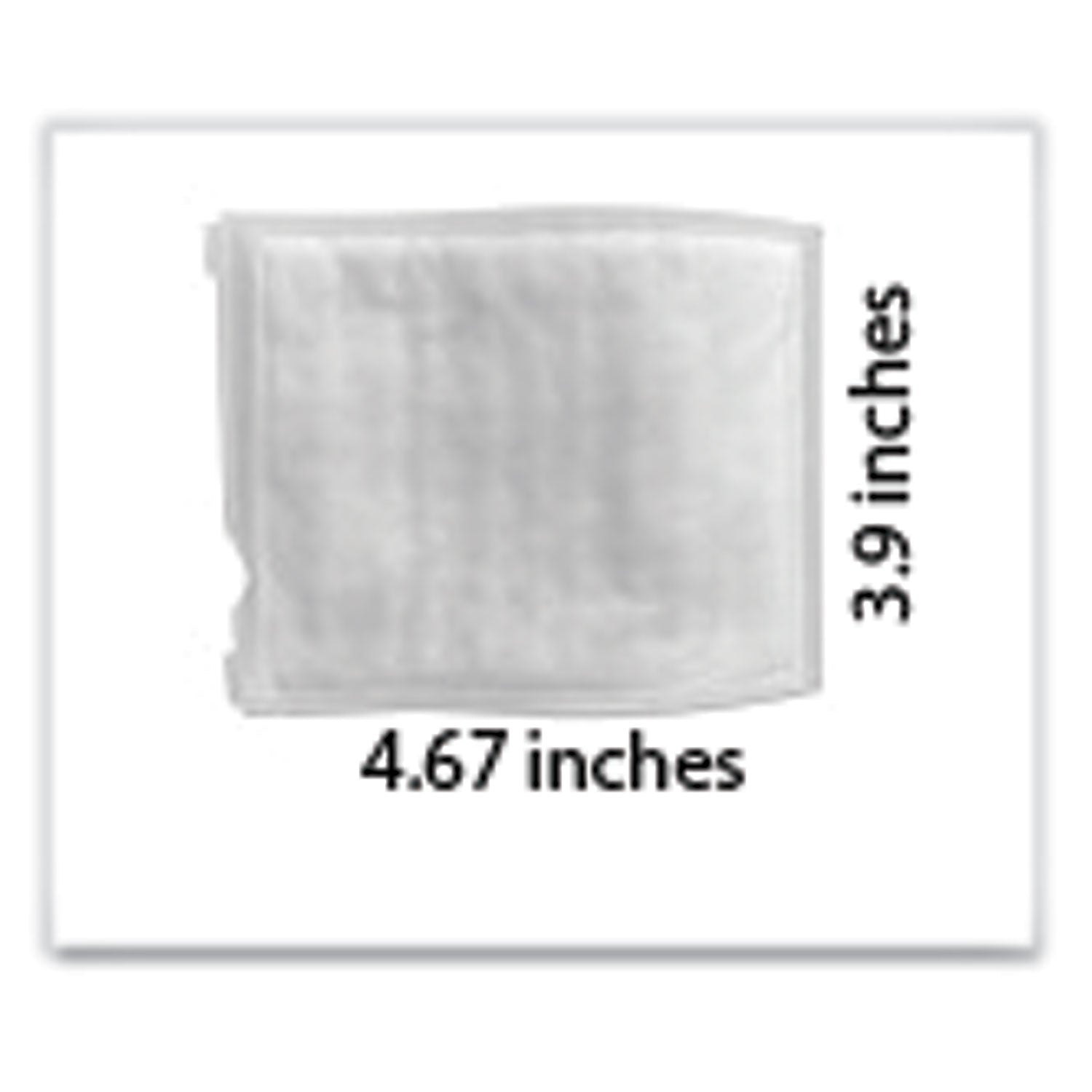 Janitized Vacuum Micro Filter Designed to Fit Windsor Sensor SRS12/SRS15, 25/Carton