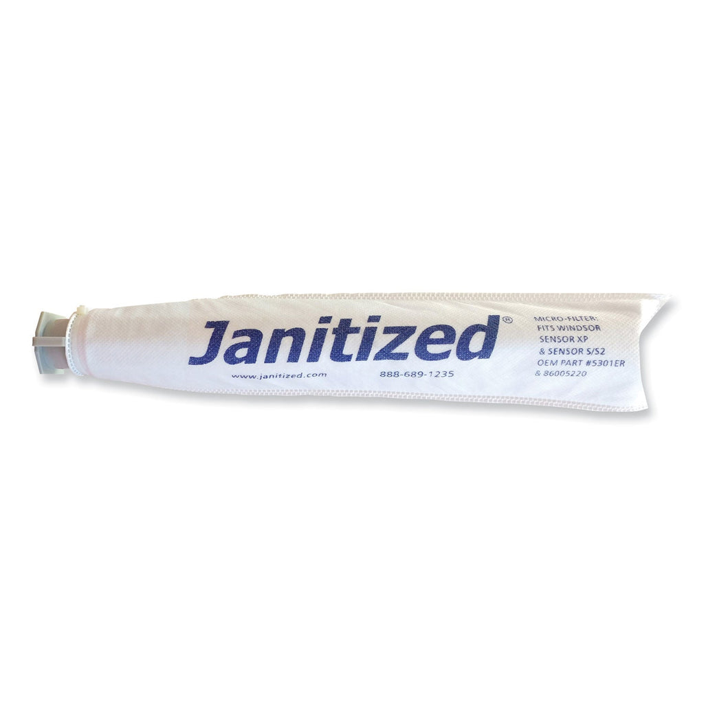 Janitized Vacuum Micro Filter Designed to Fit Windsor Sensor XP/S/S2, 25/Carton