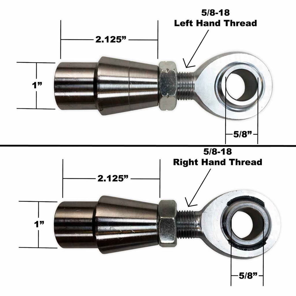 Panhard Bar Fab Kit -  5/8 Chromoly Heim - 1.25 OD Tubing