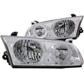 Anzo 2000-2001 Toyota Camry Crystal Headlights w/ Halo Chrome