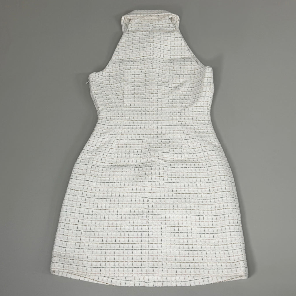 VERONICA BEARD Women's Sleeveless Roxanne Dress Sz-4 Ivory Multi 2406TW6521059