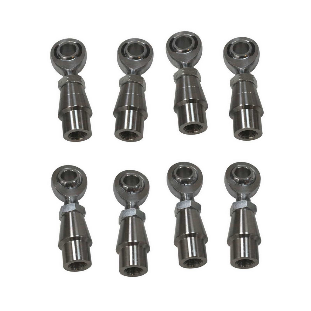 4 Link Rod End Kit - 1/2" Chromoly Heim - 1" OD Tubing