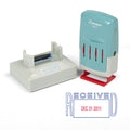 Xstamper VersaDater Message Dater, 2.13 x 1.31, RECEIVED, Blue/Red