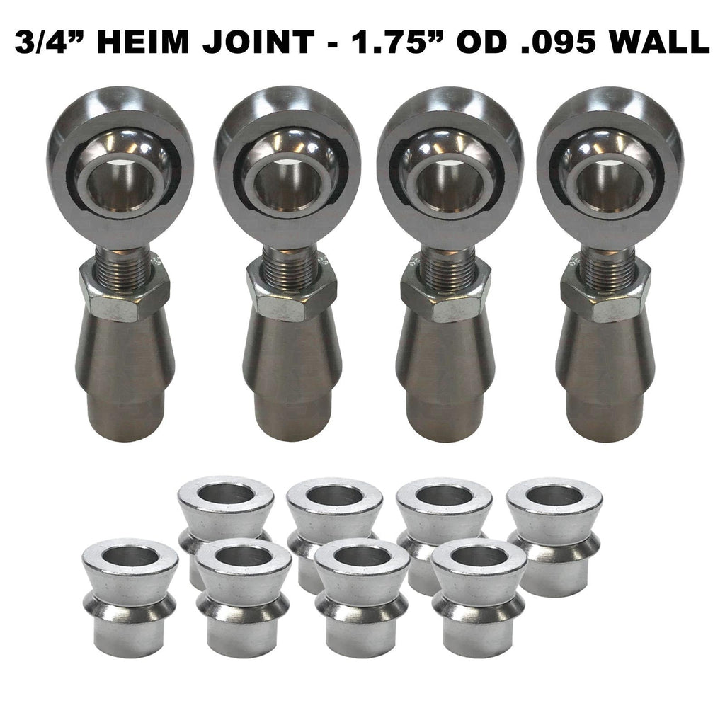 Sway Bar Link Fab Kit -  3/4" Chromoly Heim - 1.75" OD Tubing