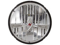 Anzo LED Headlights Universal 7in ROUND LED Universal Headlight Chrome (Pai