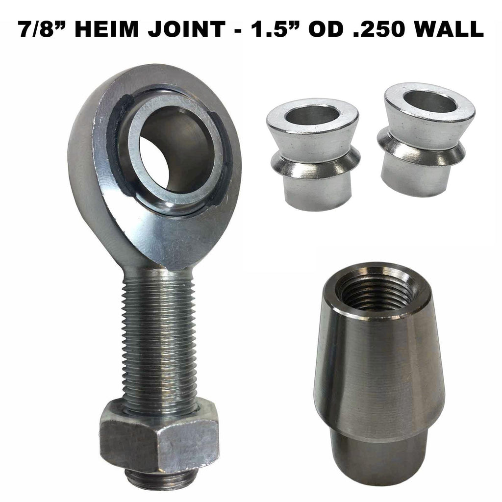 Single Joint Rod End - 7/8" Chromoly Heim - 1.5" OD Tubing