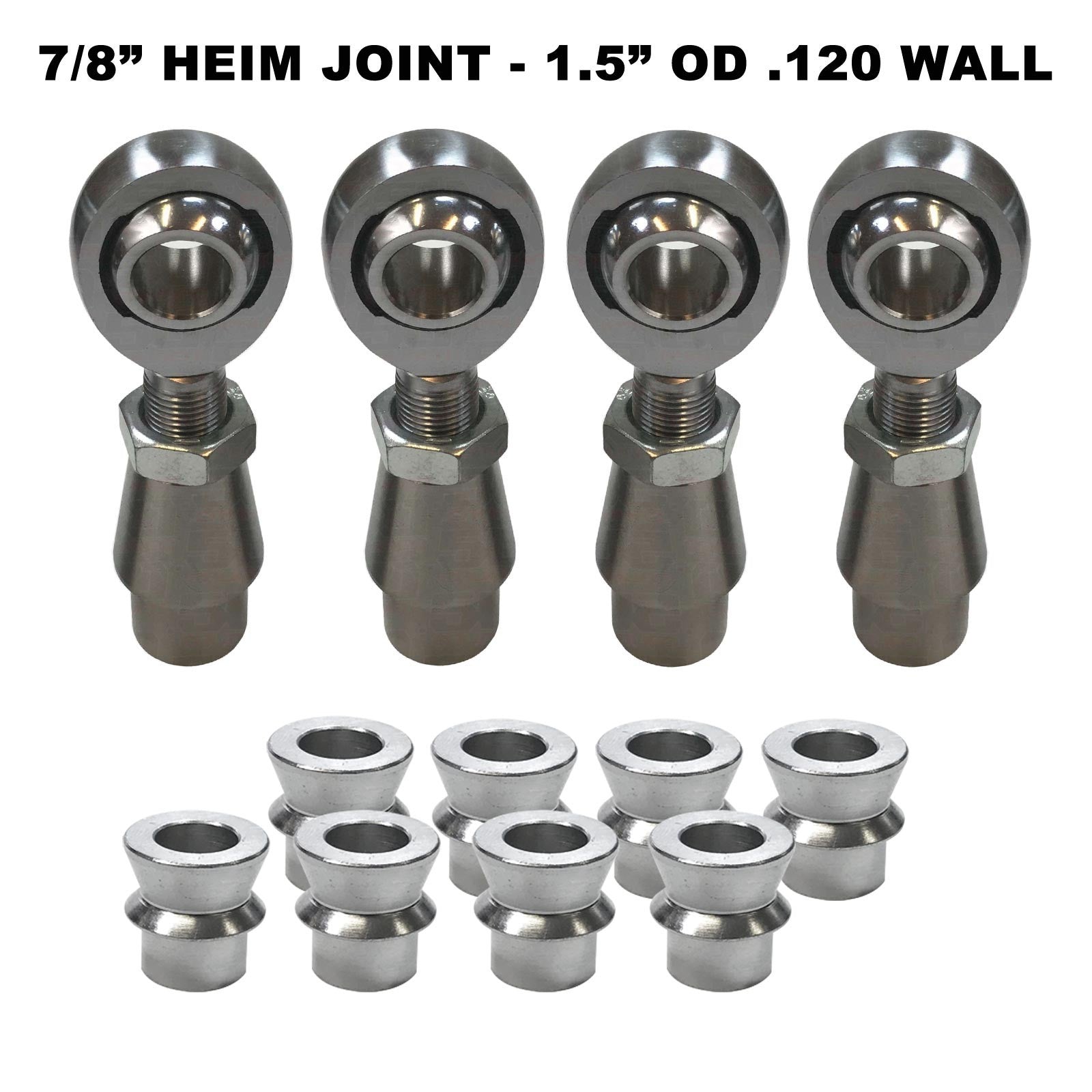 Sway Bar Link Fab Kit -  7/8" Chromoly Heim - 1.5" OD Tubing