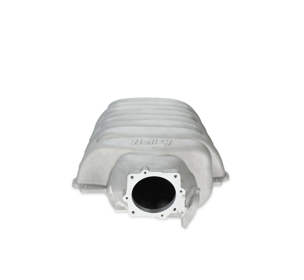 Holley Godzilla Low Profile Intake Manifold - Silver Finish