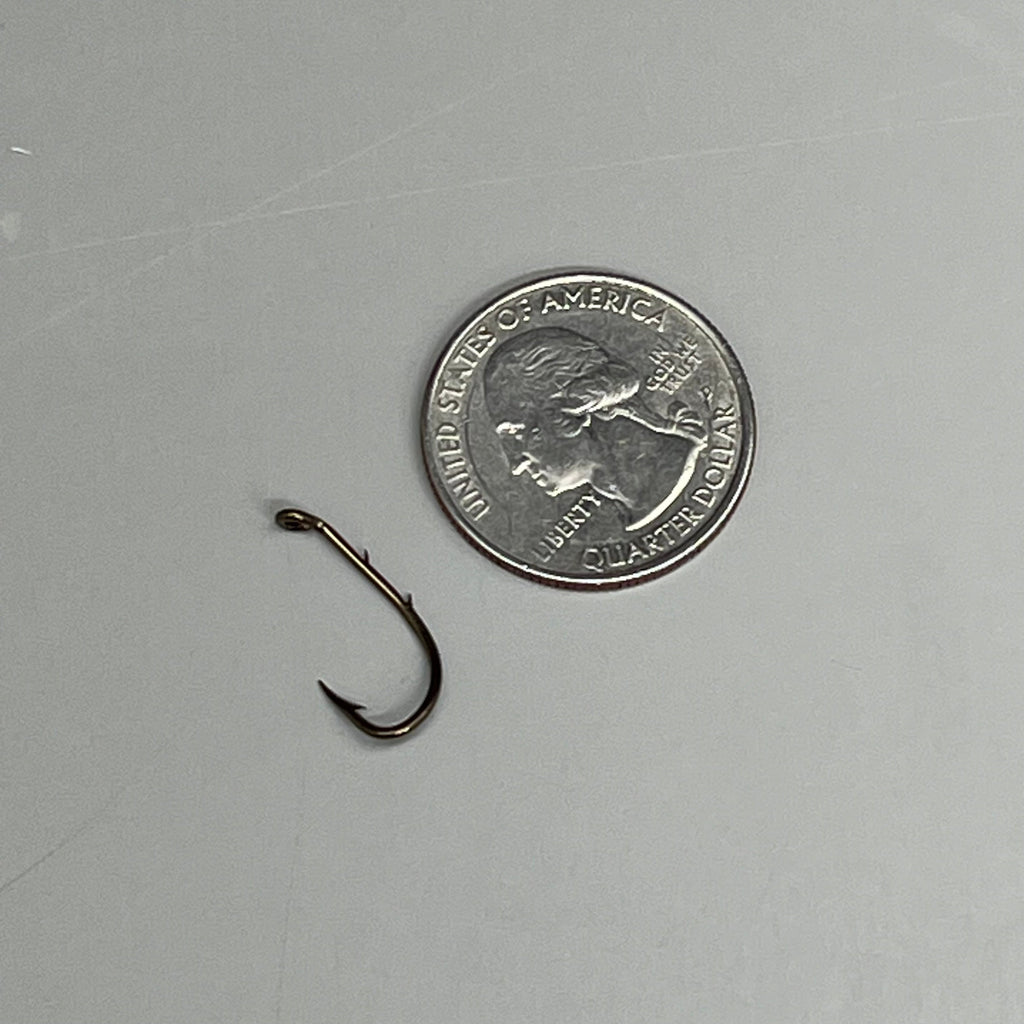EAGLE CLAW (5 PACK) Down eye 2-Slice Offset Hooks Bronze #6 50pc 181F-6