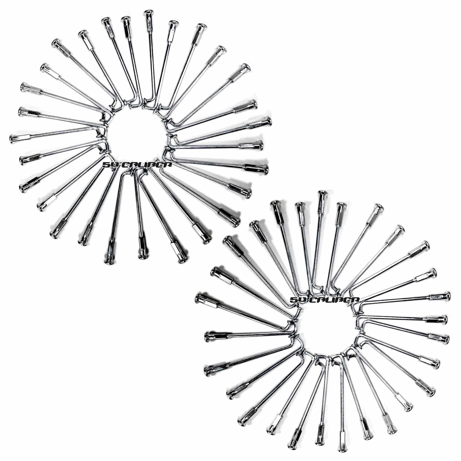 2 Pit Bike Rims 10 inch 28 Hole + Spokes
