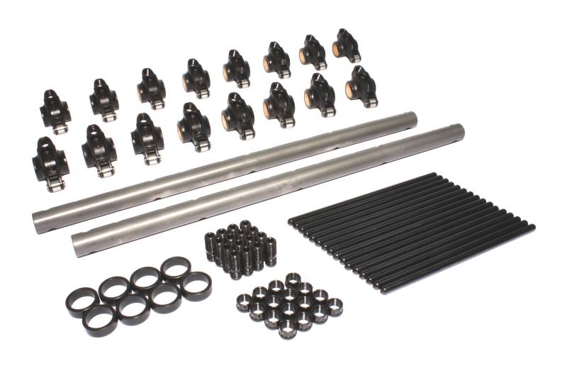 Comp Cams Ultra Pro Magnum Shaft Rockers / Hi-Tech Pushrods
