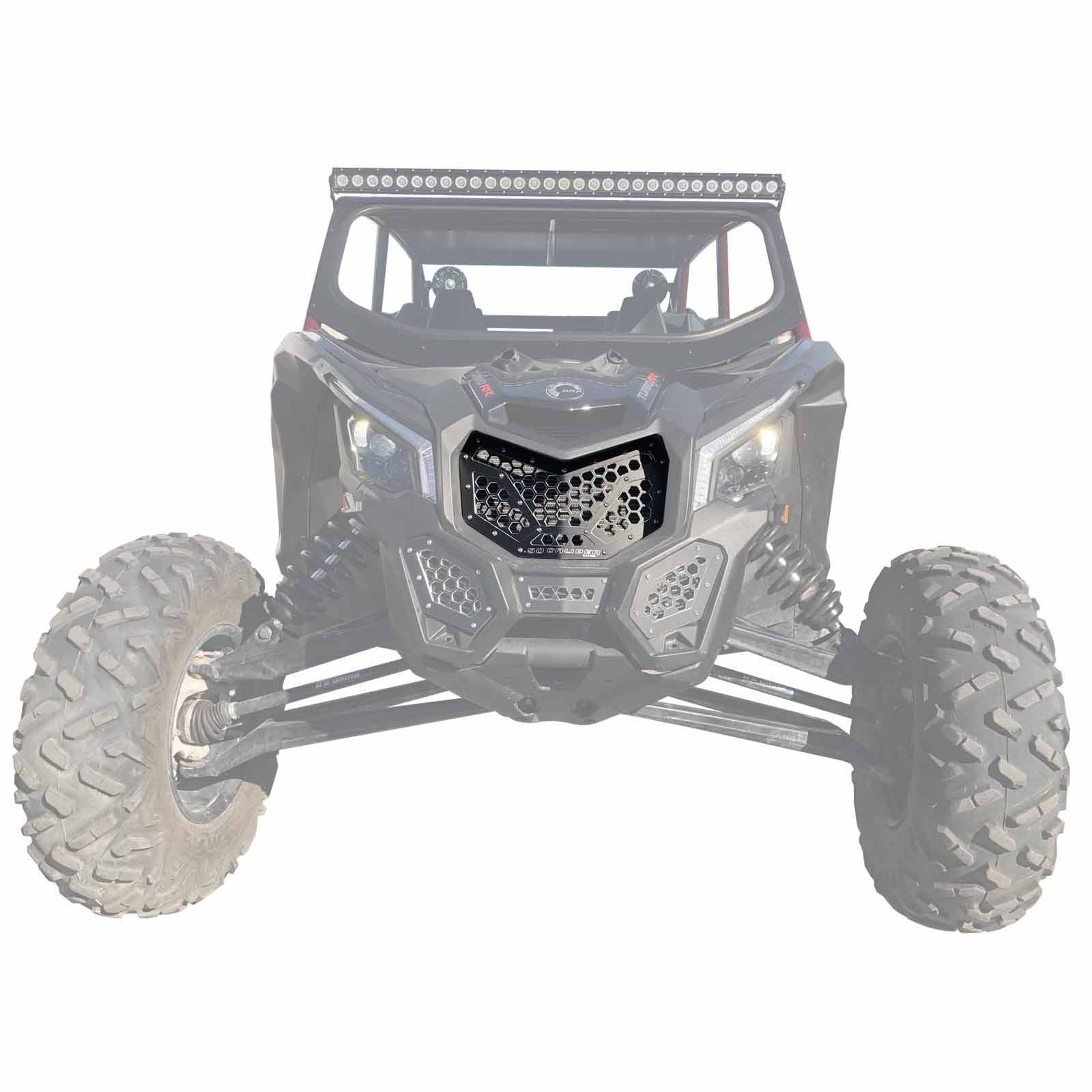Custom Billet Grille Can Am X3 2 and 4 seat models