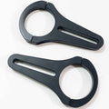 15" Convex Rear View Mirror with Clamps