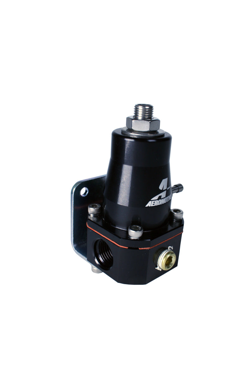 Aeromotive EFI Regulator, Billet, 2x -6 Inlet & -6 Return, (Black Anodized)