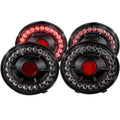 Anzo 2005-2010 Chevrolet Corvette LED Taillights Black 4pc