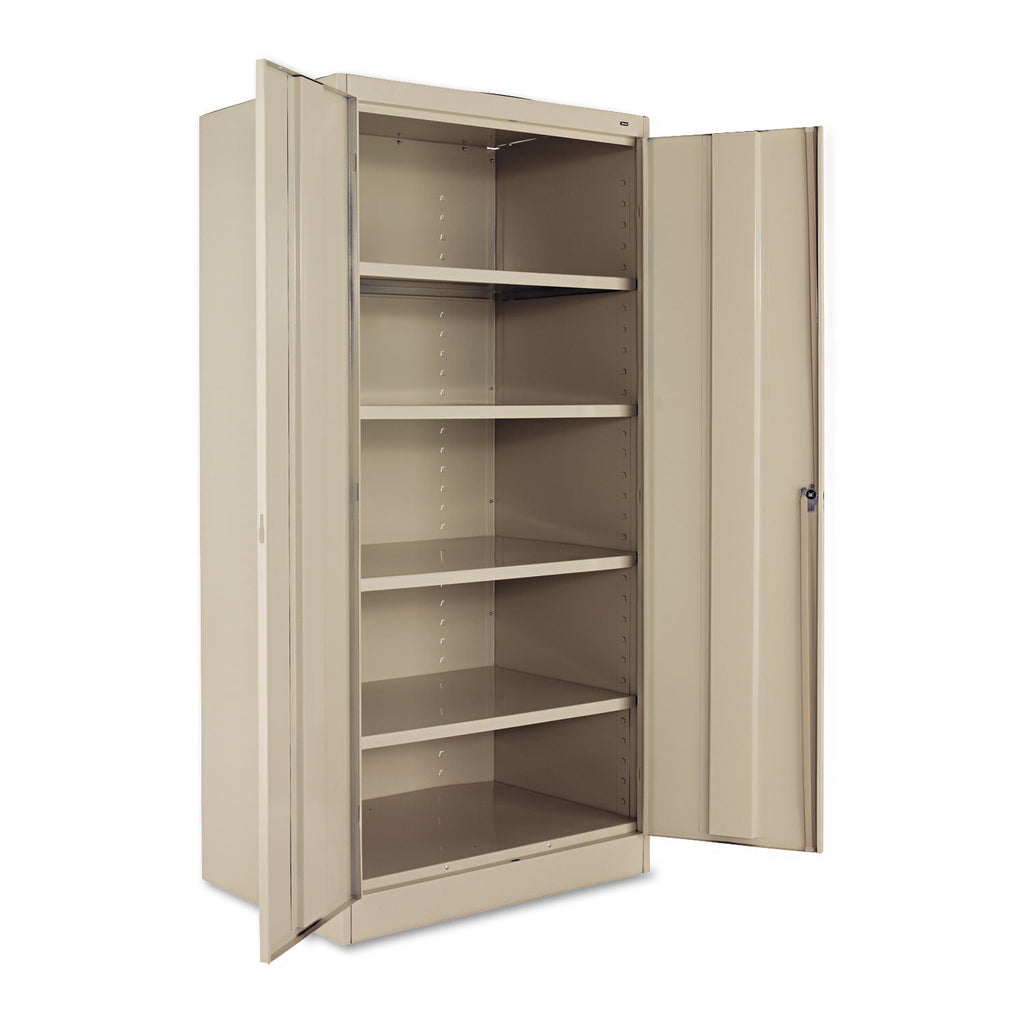 Tennsco 72" High Standard Cabinet (Unassembled), 36 x 24 x 72, Putty
