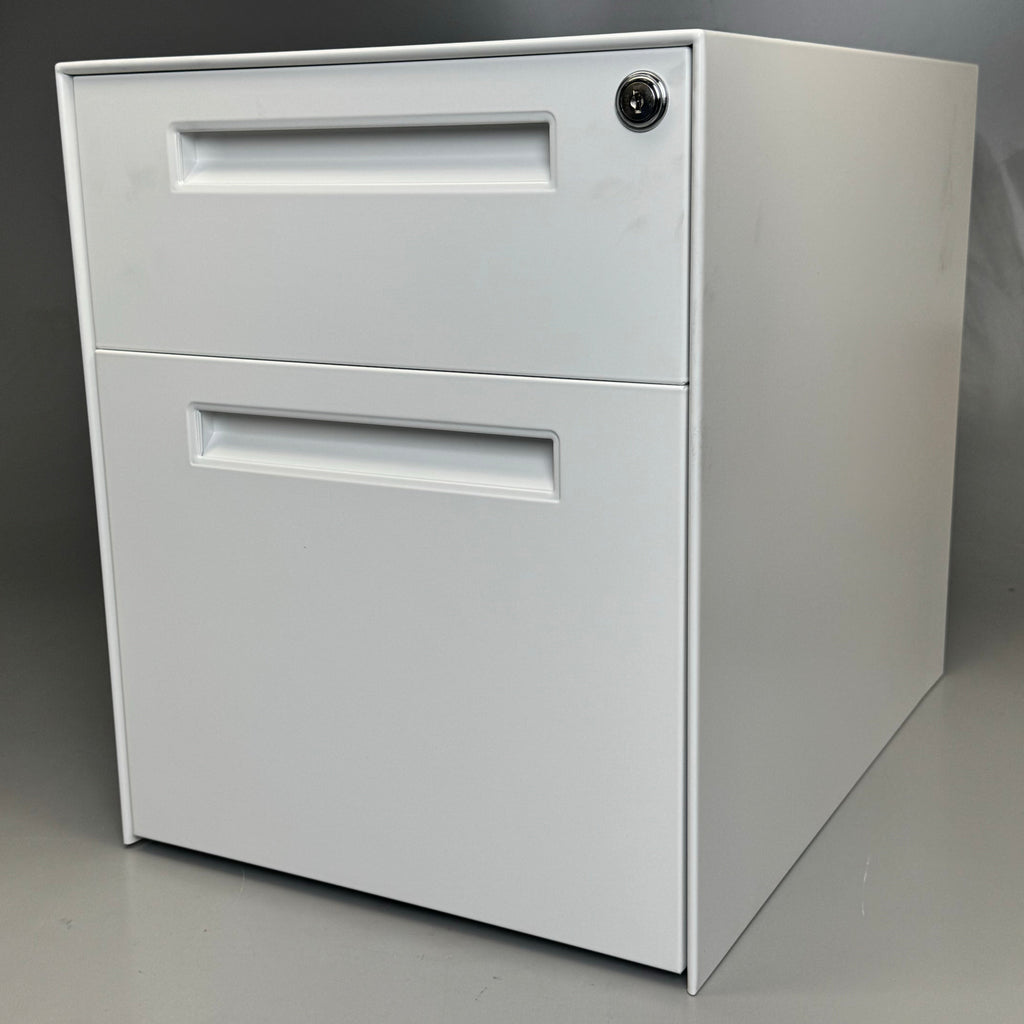 SITONIT•SEATING Mobile Pedestal Two Drawer Locking Cabinet