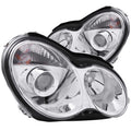 Anzo 2001-2007 Mercedes Benz C Class W203 Projector Headlights Chrome