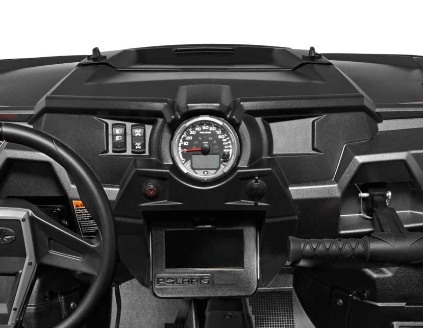 XP 1000 6 Switch Dash Panel (Only) Black