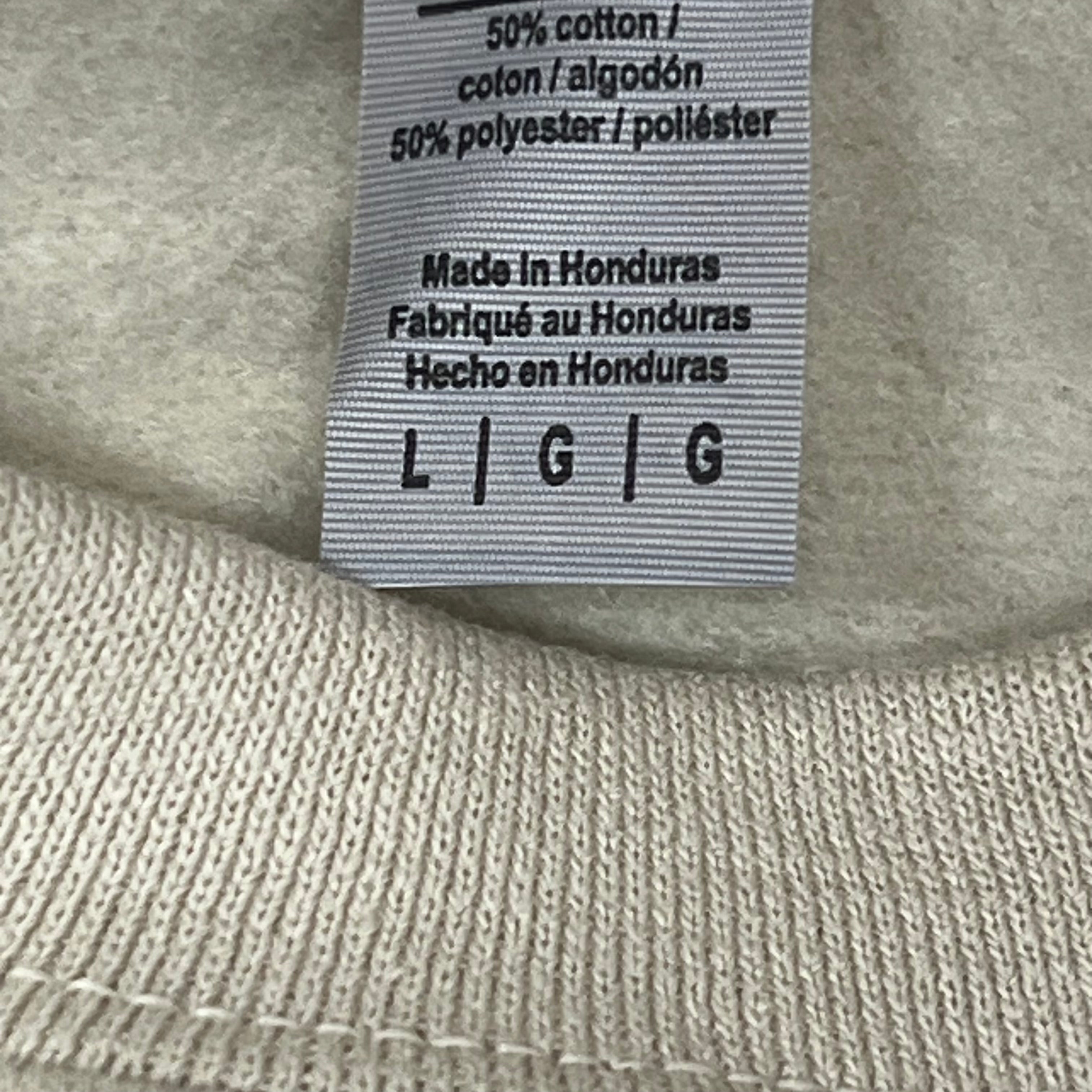 GILDAN Heavy Blend Crewneck Sweater Sweatshirt Sand SZ L G180