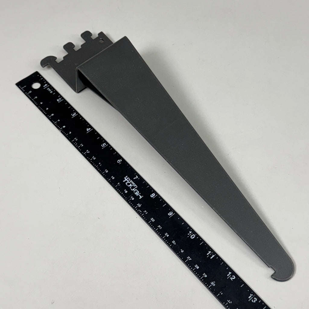 ECONOCO Hi-Quality Shelf Brackets for Outrigger Pipeline Anthracite Gray PSORKB