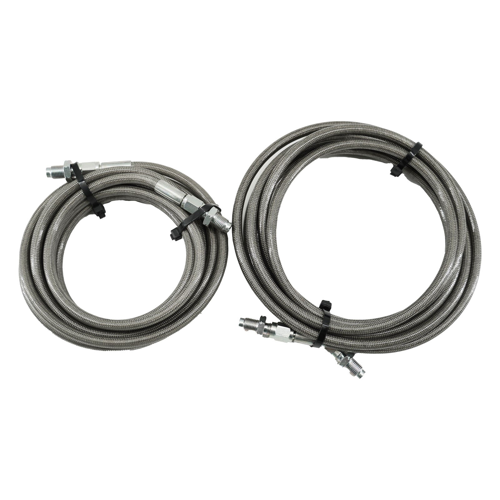 Stainless Rear Brake Line Replacement Kit For 96-00 Honda Civic w/rear drum