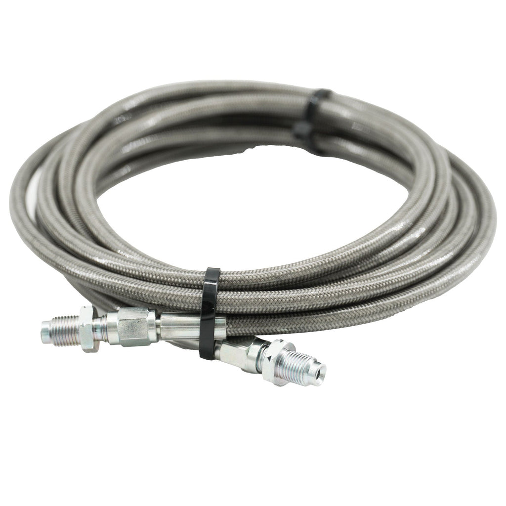 Stainless Rear Brake Line Replacement Kit For 96-00 Honda Civic w/rear drum