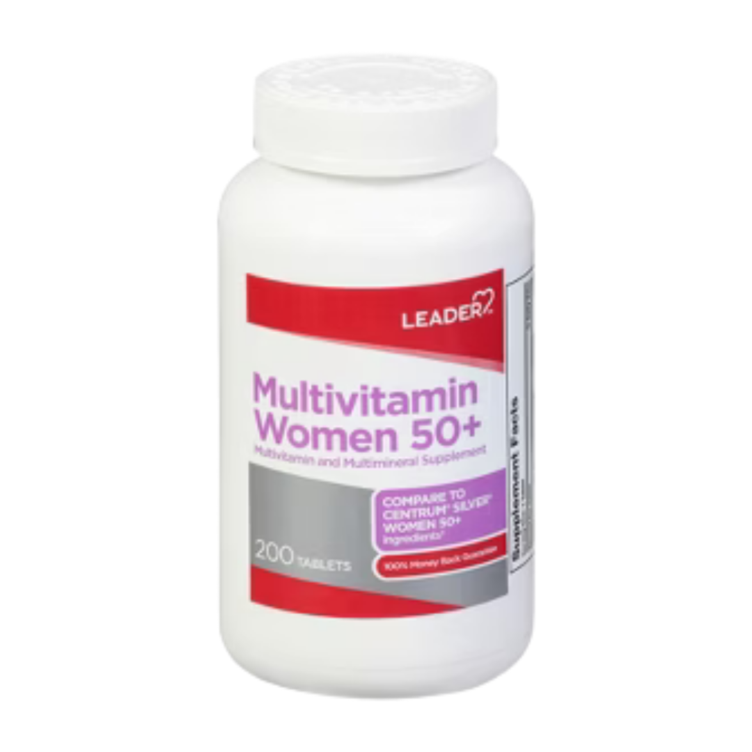Leader Multivitaminas Mujer 50+ 200 Tabletas