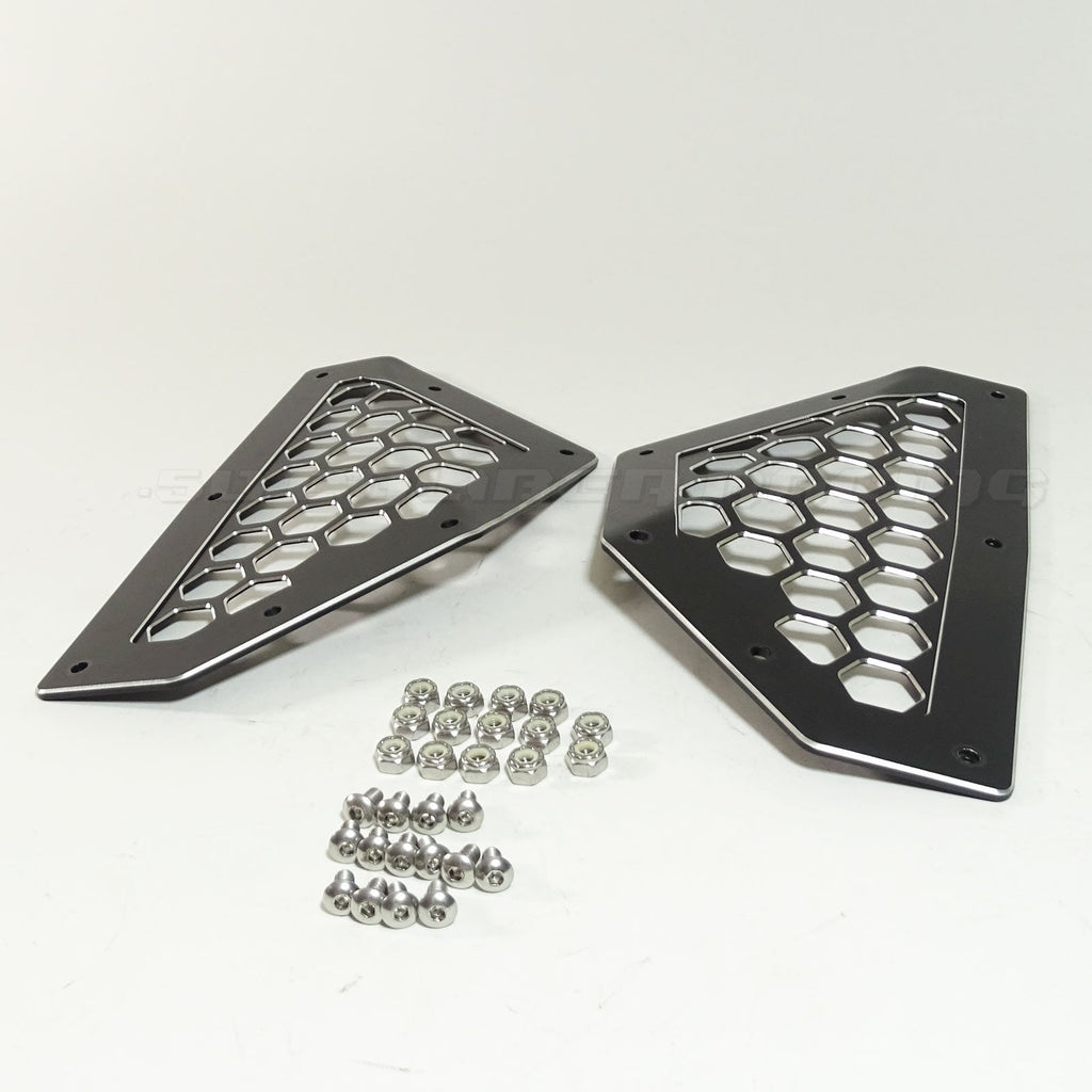 Billet Rear Grille Bezels Can Am X3 2 and 4 seat models