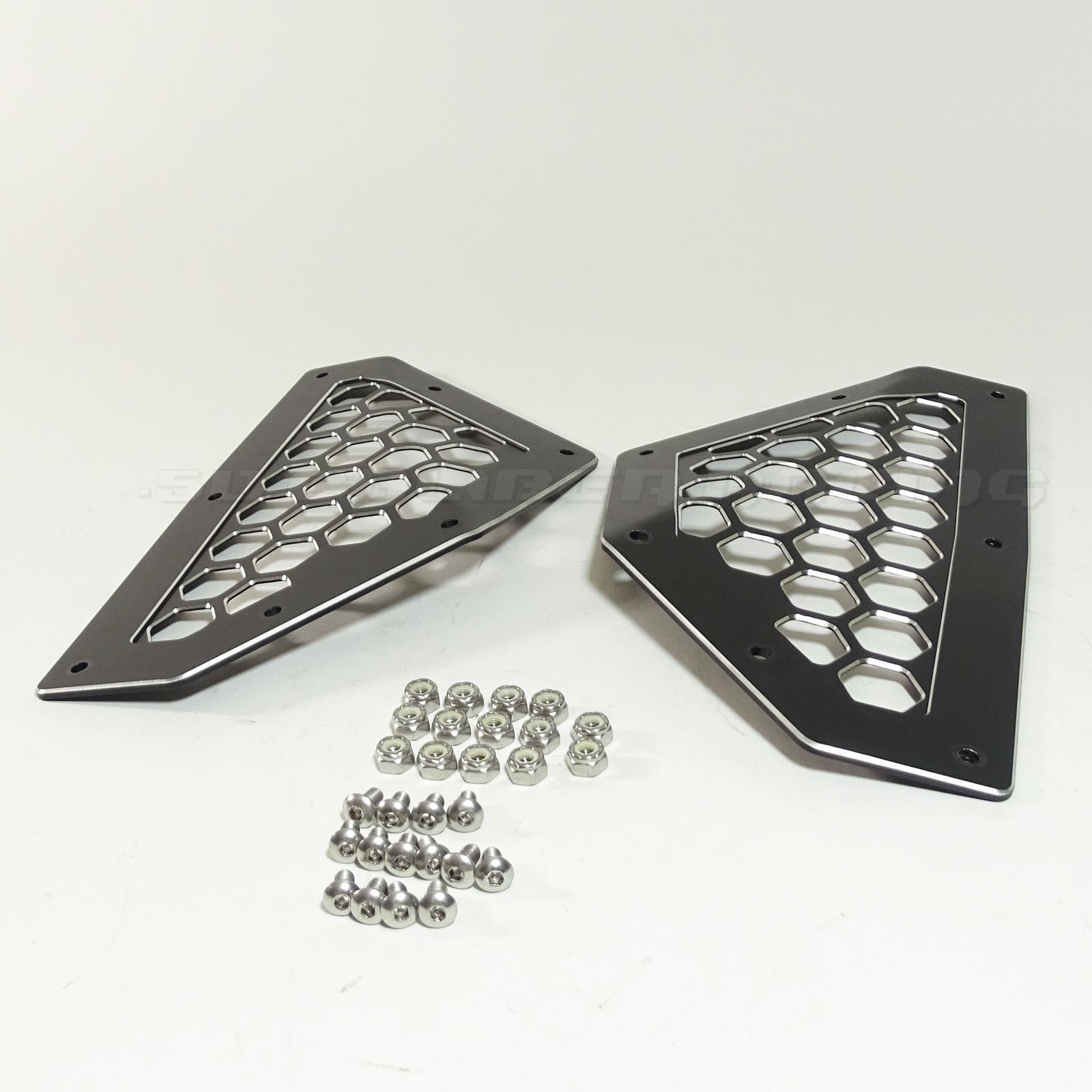 Billet Rear Grille Bezels Can Am X3 2 and 4 seat models