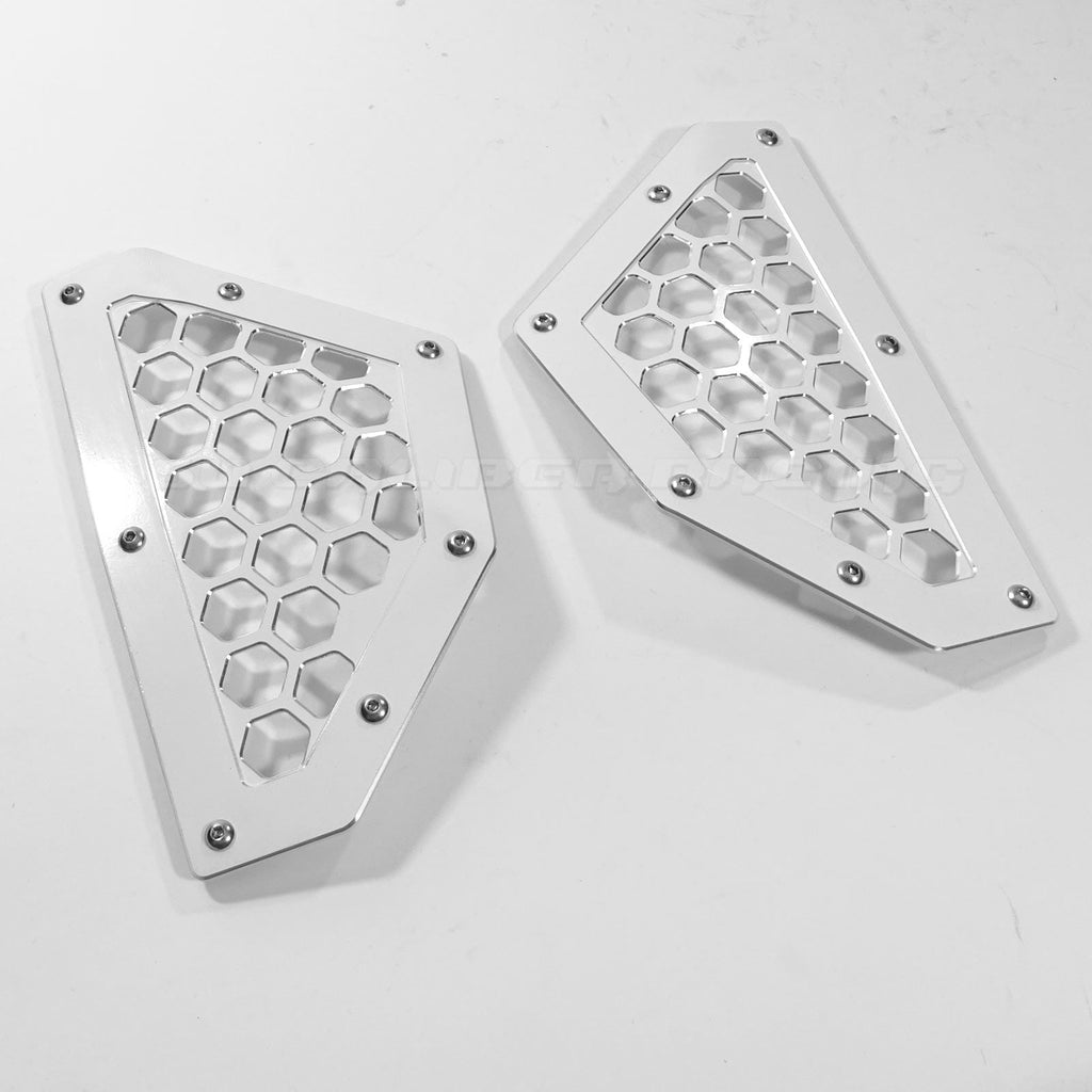 Billet Rear Grille Bezels Can Am X3 2 and 4 seat models