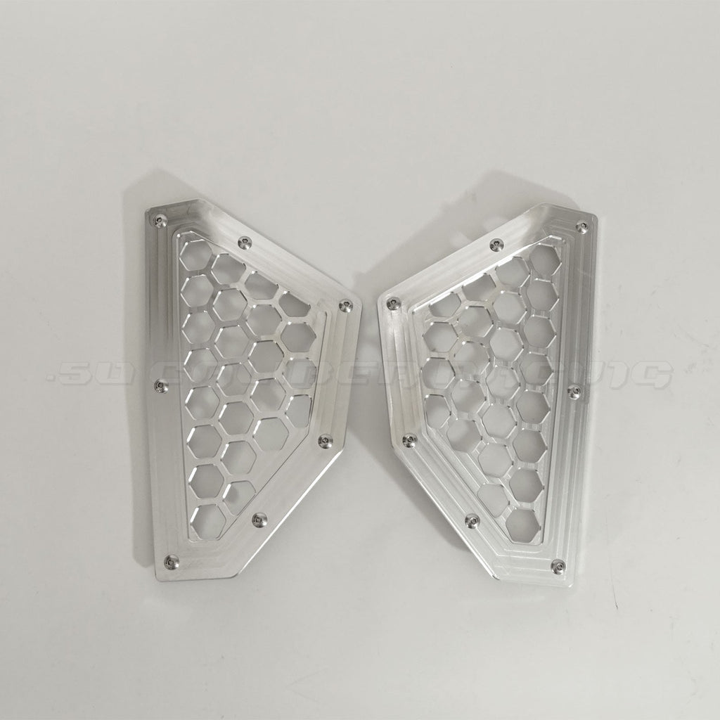 Billet Rear Grille Bezels Can Am X3 2 and 4 seat models