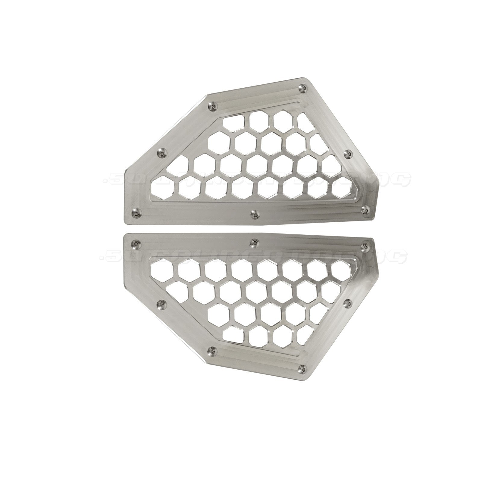 Billet Rear Grille Bezels Can Am X3 2 and 4 seat models