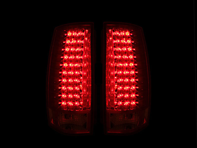 Anzo 2007-2014 Chevrolet Suburban LED Tail lights Black G4