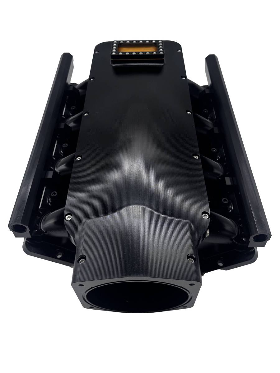 Granatelli ZILLA Black Billet LS Intake Manifold – 120mm Inlet – 980120