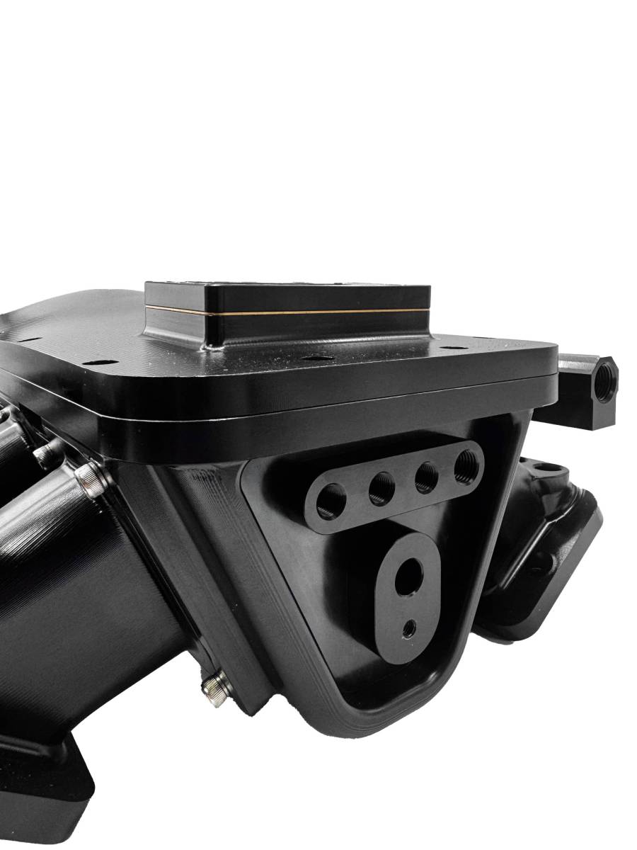 Granatelli ZILLA Black Billet LS Intake Manifold – 120mm Inlet – 980120
