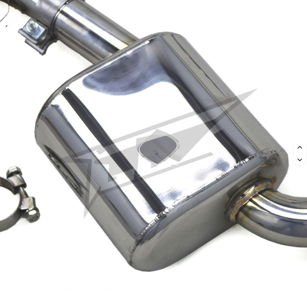 Stainless Valved Catback Exhaust for Porsche Boxster S Cayman S 987.2 2.7L