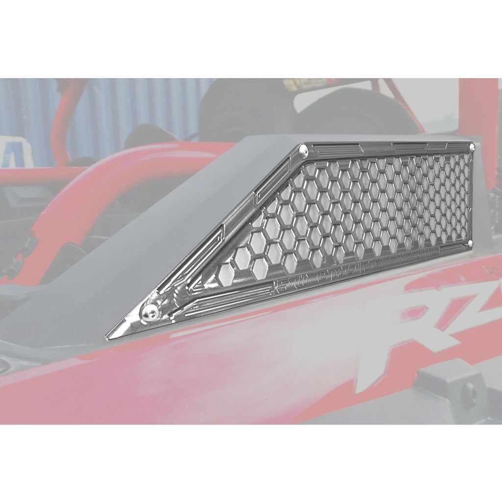 RZR XP Turbo Billet Air Intake Grille Bezel Kit