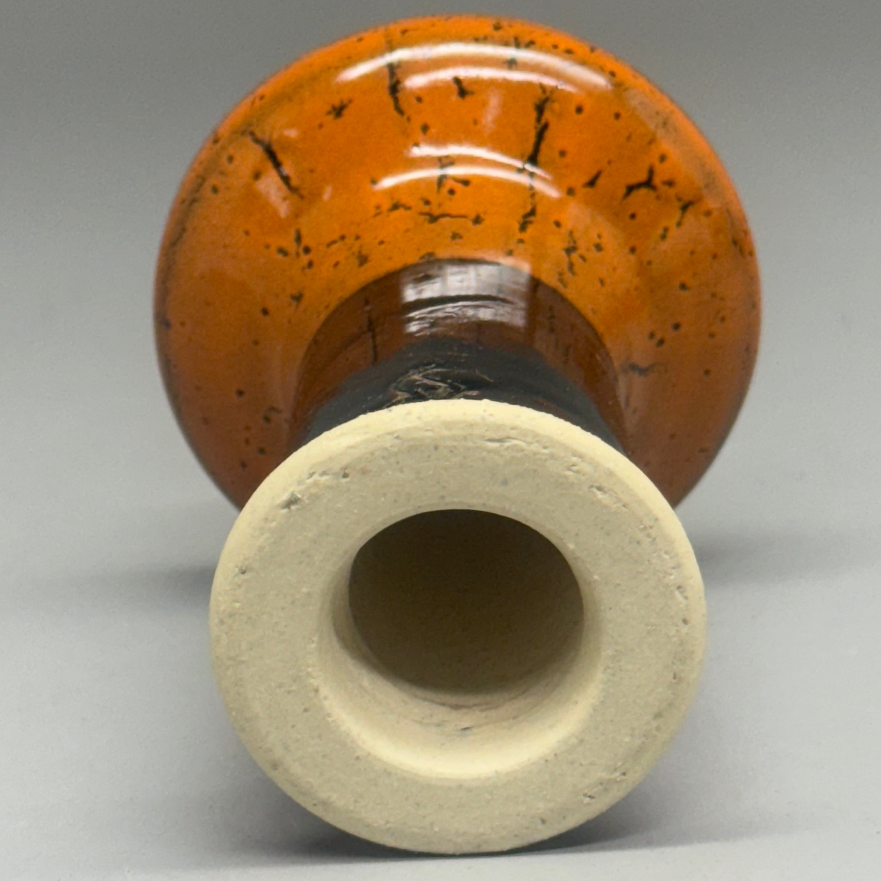 Mini Rook Bowl (20) Pack Size 4” L x 3” W Ceramic Orange/Black