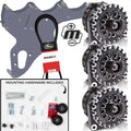 Mechman Triple Alternator Kit 1999-2004 GM Truck / SUV - Black