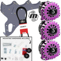 Mechman Triple Alternator Kit 1999-2004 GM Truck / SUV - Purple