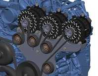 Mechman Triple Alternator Kit 1999-2004 GM Truck / SUV - Red