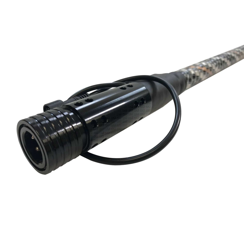 PAIR of 50 Cal Spiral LED Lighted Whips with Bluetooth App Control