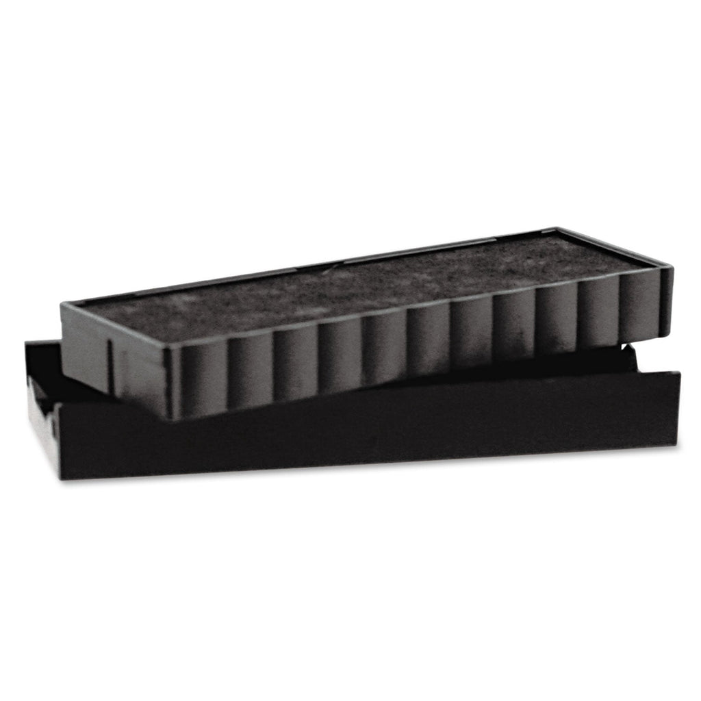 Trodat E4817 Printy Replacement Pad for Trodat Self-Inking Stamps, 0.38" x 2", Black