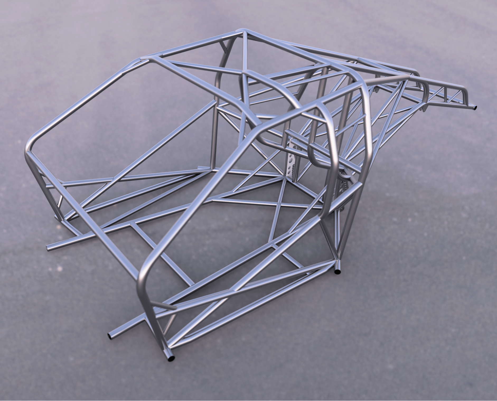 2008 - 2023 Dodge Challenger SFI 25.2 / 25.3 NHRA Chromoly Roll Cage Kit (Unwelded)