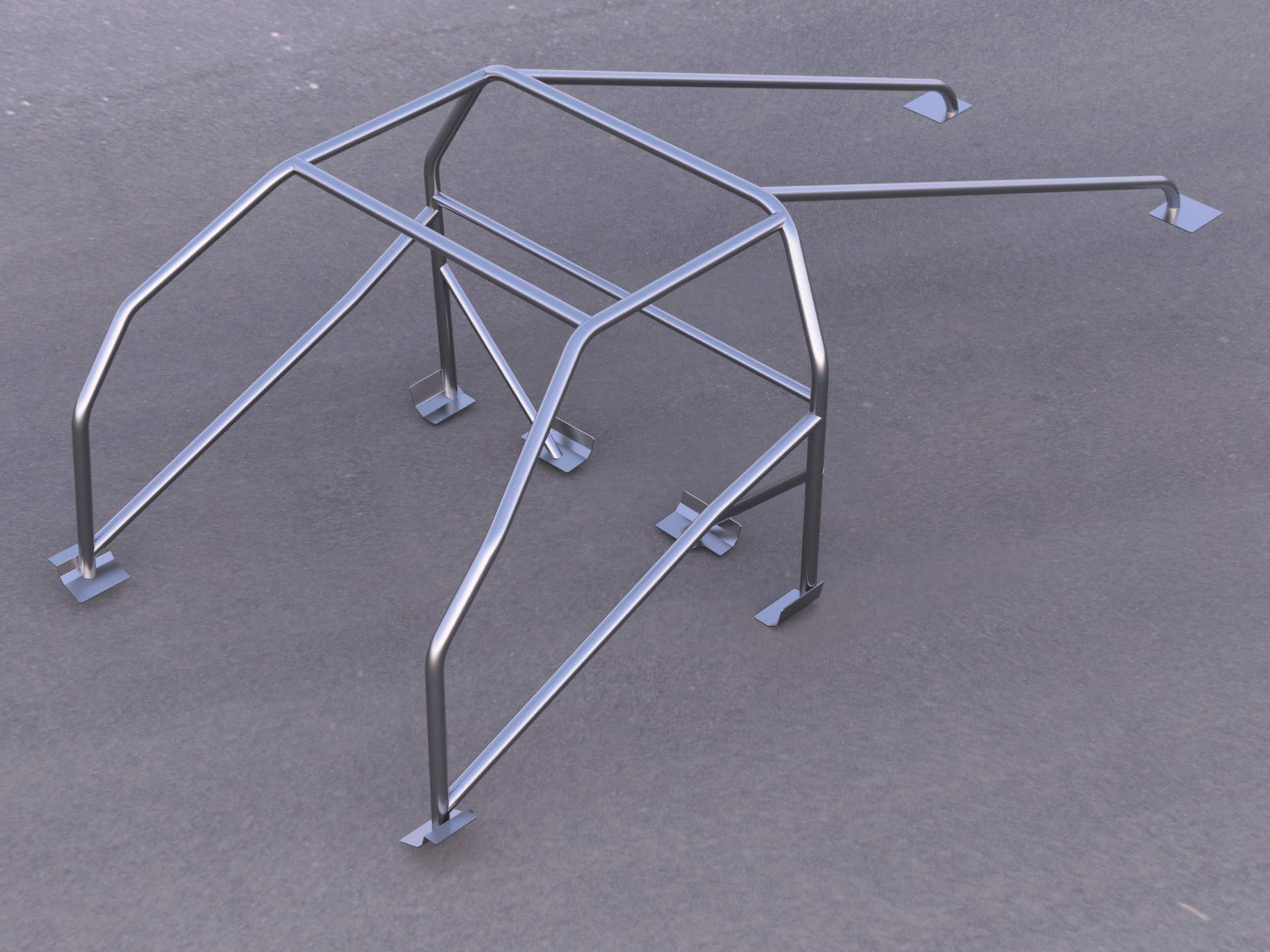 1970 - 1976 Plymouth Duster Chromoly 8.50 SFI Roll Cage Kit (Unwelded)