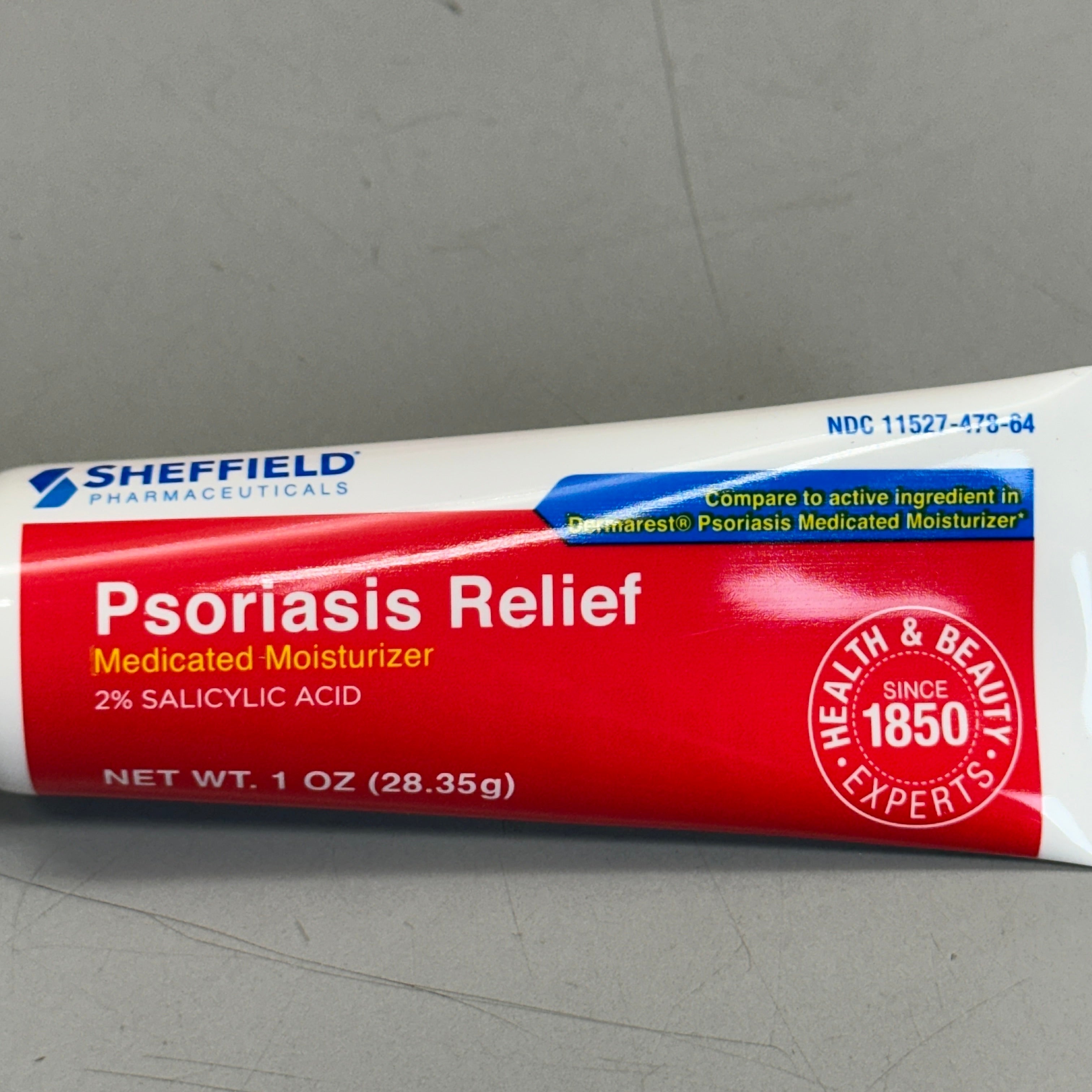 SHEFFIELD Psoriasis Relief Medicated Moisturizer 1 oz 06/25
