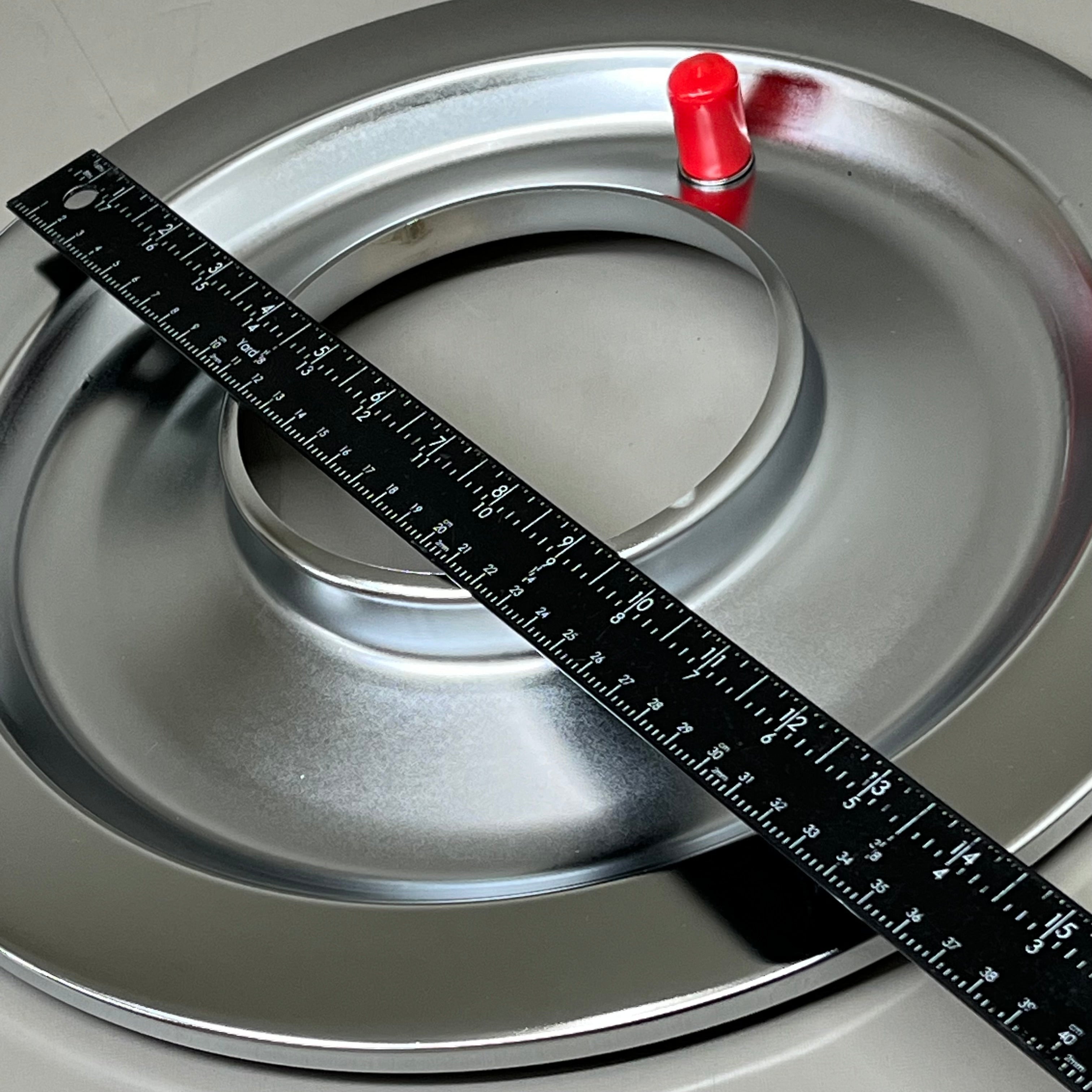SPEEDMASTER Element Extreme Top Air Cleaner Kit 14"x3" Red/Chrome PCE104.1030.02