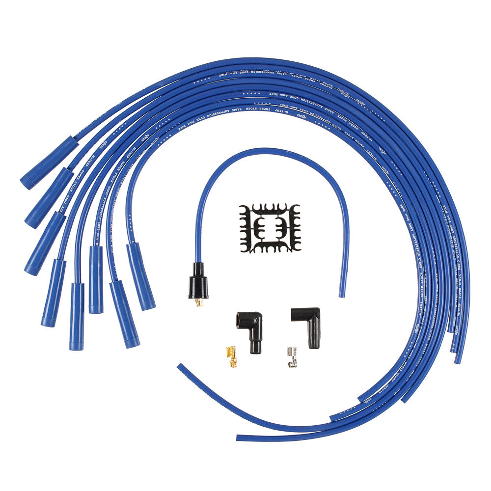 WIRE SET 8 MM BLUE