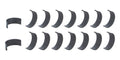 Rod Bearing Set Coated SBC w/1.889 Journal